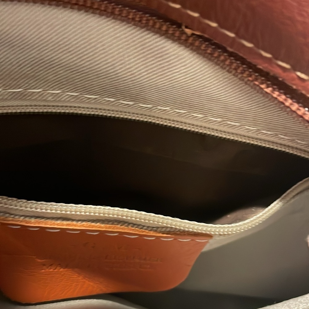 G.M. Genuine Leather Bag Made in Greece. - Picture 6 of 15